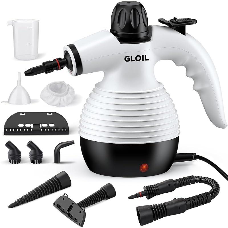 Mi opinión sobre el GLOIL Limpiador a vapor multiusos con 10 accesorios.