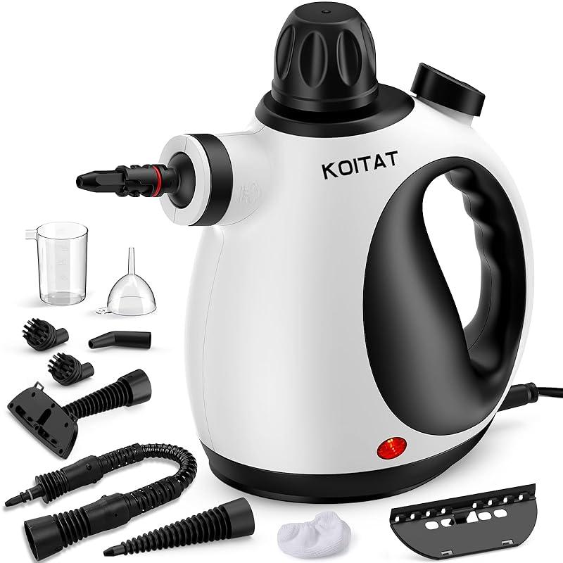 Mi opinión sobre el limpiador vapor KOITAT y sus 10 accesorios.